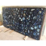 stone plus india blue agate slab/ tabletop