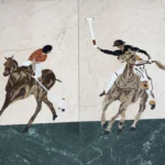 stone plus india marble inlay wall panel polo