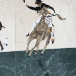 stone plus india marble inlay wall panel polo