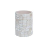 White Mother Of Pearl Bath Set - View 3