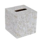 White Mother Of Pearl Bath Set - View 9