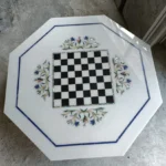 stone plus india marble inlay chess table
