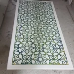 Black and White Resin Center Tabletop - View 4