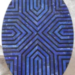 Lapiz and Black Marble Tabletop - View 2
