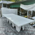 stone plus india celenite dining table