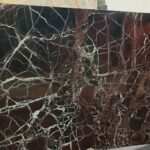 rosso lavante marble slab