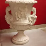 opulent homes marble planter