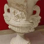 opulent homes marble planter