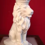 opulent homes marble lion