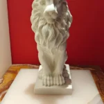 opulent homes marble lion