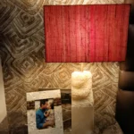 stone plus india white marble side table lamp