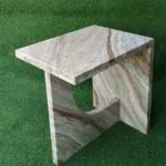 Beige Marble Table - View 2