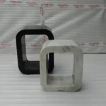 stone plus india white and black marble side tables