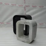 stone plus india white and black marble side tables