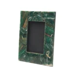 stone plus india green aventurine photo frame