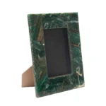 stone plus india green aventurine photo frame