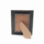 stone plus india black and brown petrified wood retro frame