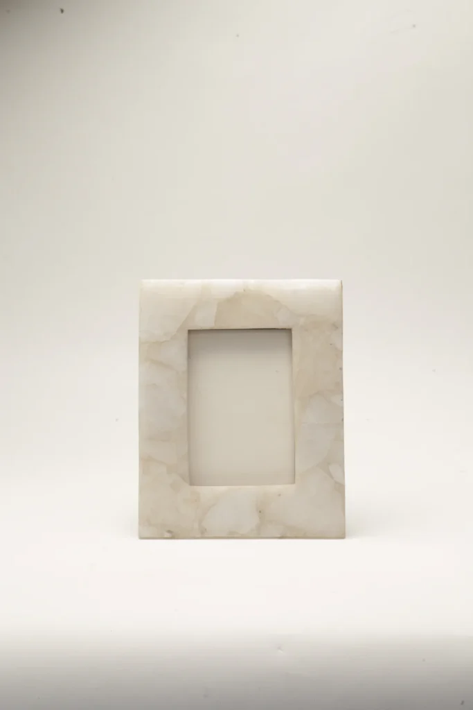 stone plus india white quartz photo frame