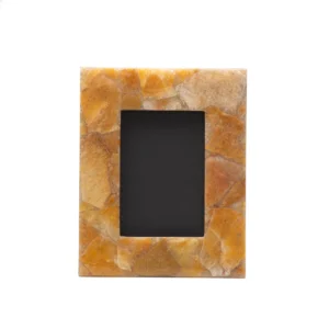 stone plus india yellow aventurine photo frame