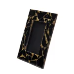 it is made to fit photo size 6x4 inches. as its a natural stone, each photo frame will be unique as the colour shade and stone pattern differs. therefore not two frames will be identical. for bulk order contact us.