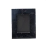 stone plus india black petrified wood photo frame