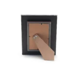 stone plus india black petrified wood photo frame