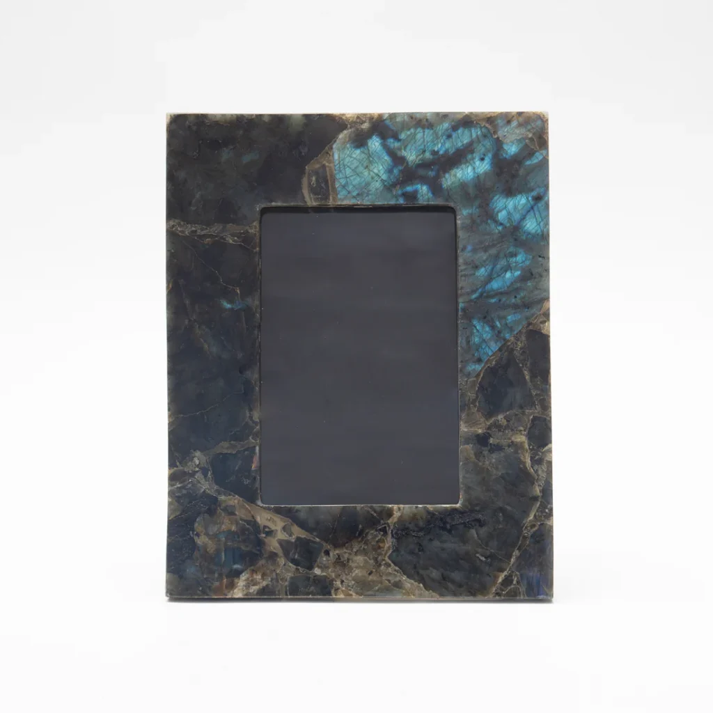 stone plus india labradorite photo frame