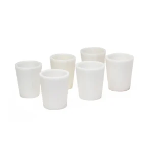 stone plus india white marble shot glasses set of 2