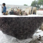 stone plus india amethyst bath tub / table / bar / console