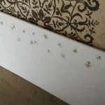 stone plus india marble inlay haarsingar flower