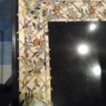 Marble Inlay Mirror Frame - View 3