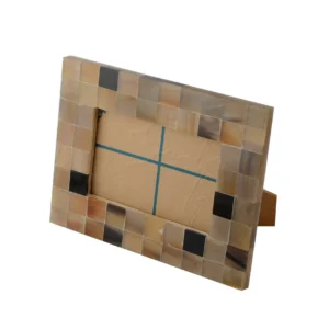 opulent homes horn photo frame 64