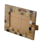 opulent homes horn photo frame 57