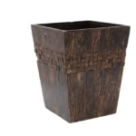 opulent homes taadiwood dustbin 10