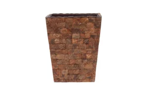opulent homes coconut shell dustbin 10
