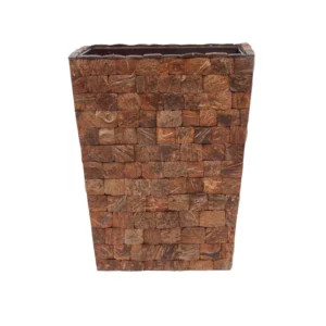 opulent homes coconut shell dustbin 10
