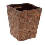 opulent homes coconut shell dustbin 10