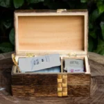 opulent homes taadiwood bamboo tea chest