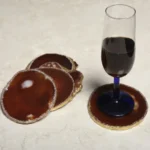 Coasters Agate Red - View 2