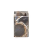 opulent homes black agate bath set