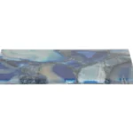 opulent homes blue agate bath set
