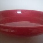 opulent homes resin urli red