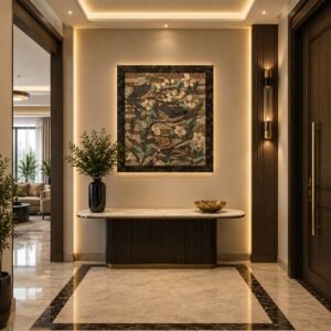 Marble Mosaic Painting/Wall Mural | Stone Plus India