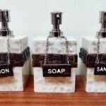 Mother of Pearl with Taadi Soap Dispenser