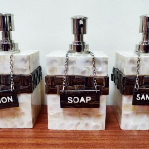 Mother of Pearl with Taadi Soap Dispenser