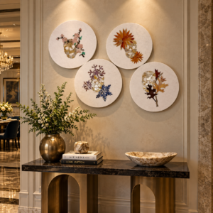 Marble Wall Plates/Murals Skull Series | Stone Plus India