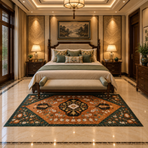 stone plus india kilm design marble inlay carpet flooring