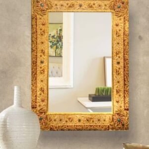 Zardosi Embroidered Mirror Frame Rectangle
