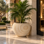 Planter - The Moon Vessel Planter - Sandstone