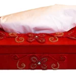 opulent homes embroidered tissue box 5